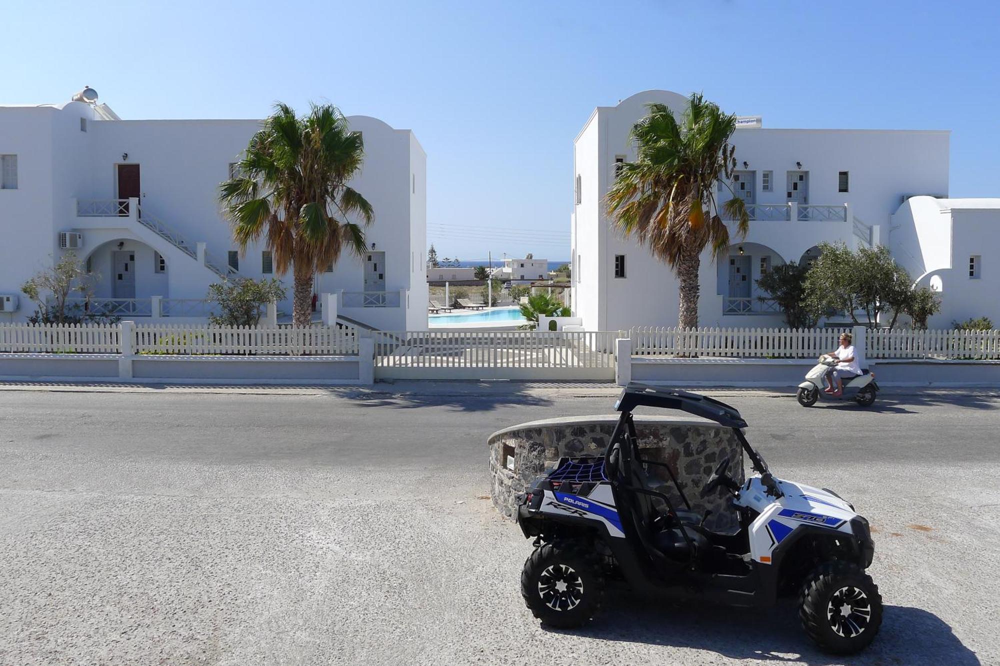Nostos Studios Playa de Perivolos Exterior foto