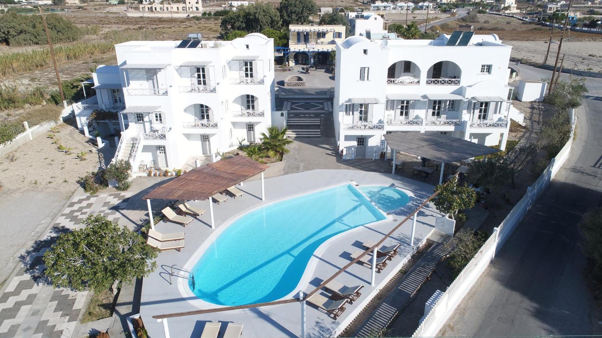 Nostos Studios Playa de Perivolos Exterior foto