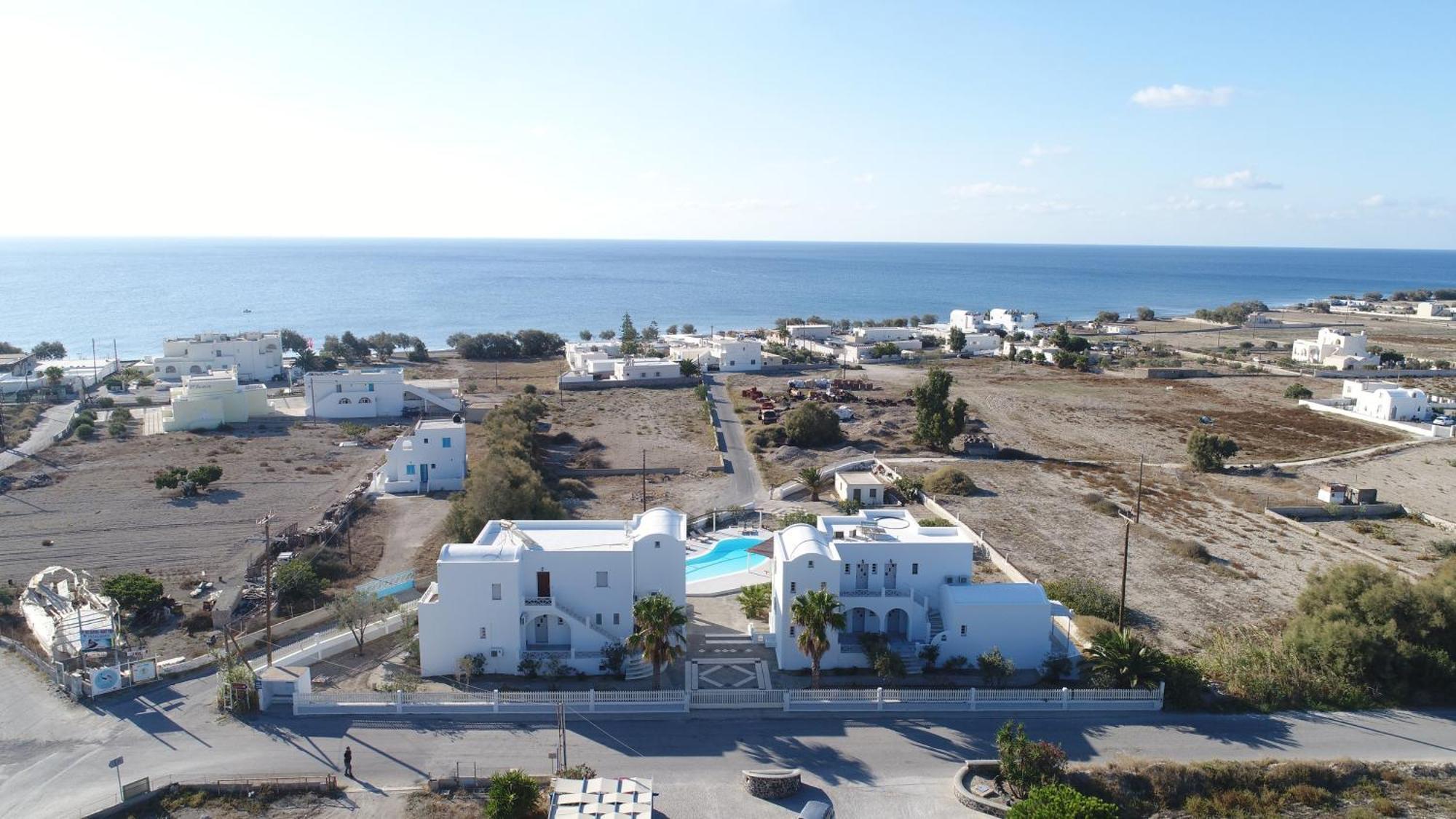 Nostos Studios Playa de Perivolos Exterior foto